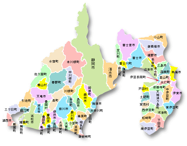 静岡 県 地図